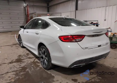 2016 Chrysler 200 C from USA, damaged, VIN 1C3CCCEG3GN110327